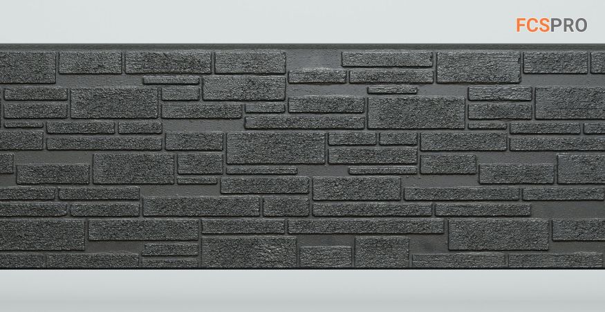 Фиброцементные панели FCS Simple АА1 (под камень) купить в Уфе