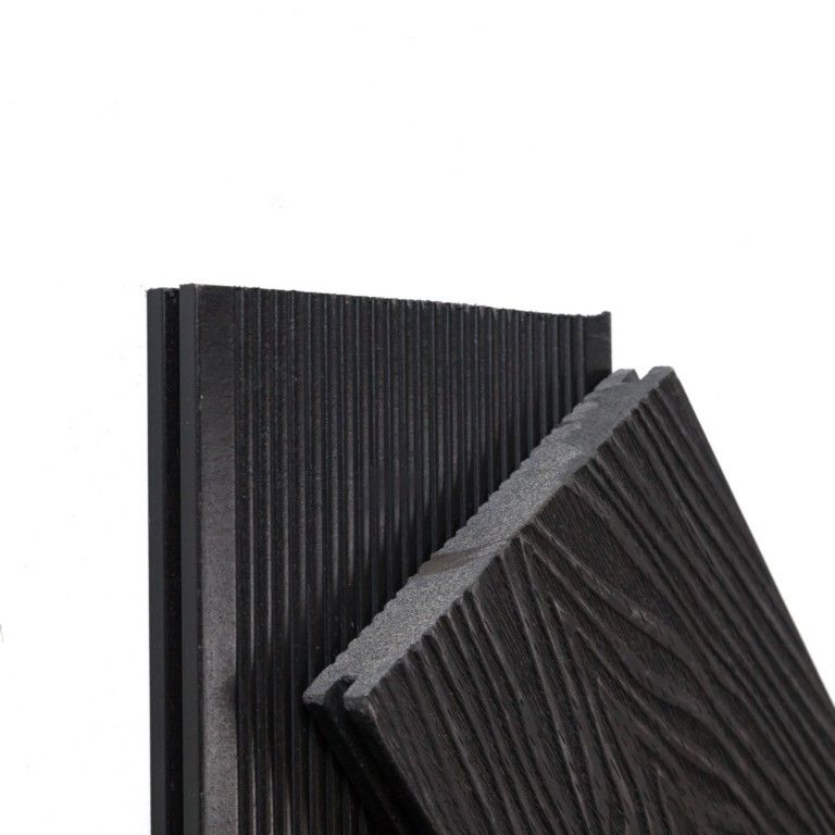Террасная доска Ecodecking Экстра 3D Графит купить в Уфе