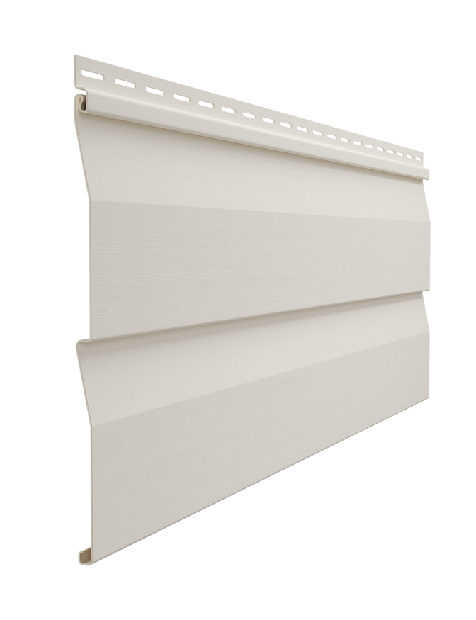 Виниловый сайдинг Docke, Корабельный  брус D4.5D STANDARD, Пломбир купить в Уфе