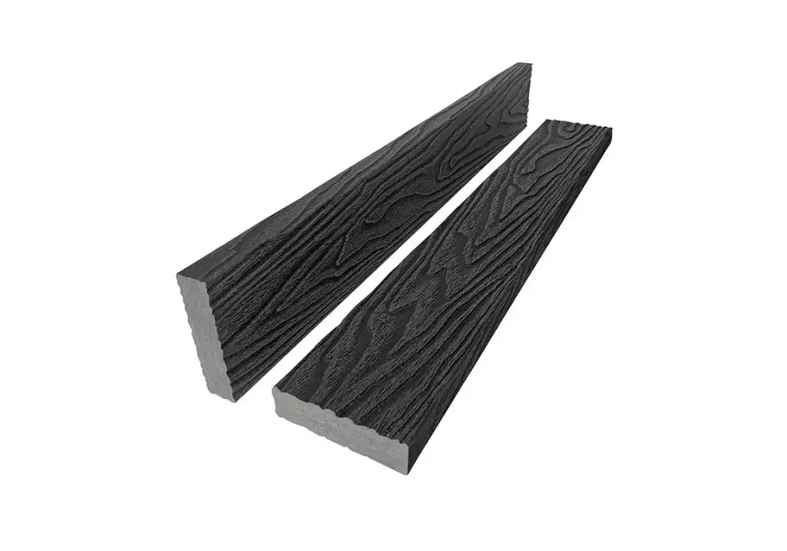 Брус лавочный 3D-тиснение 20×80 — Графит купить в Уфе