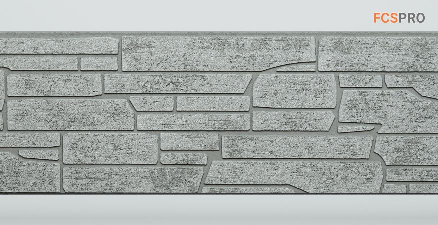 Фиброцементные панели FCS Simple АА7 (под камень) купить в Уфе