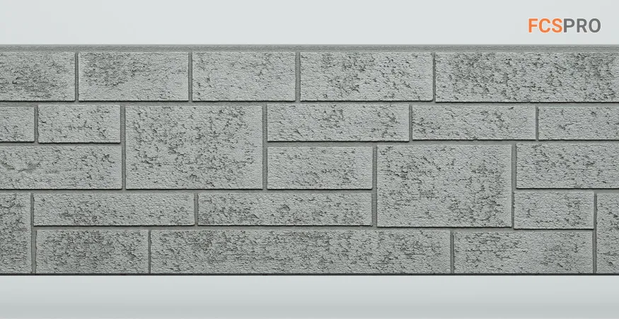 Фиброцементные панели FCS Simple АА8 (под кирпич) купить в Уфе