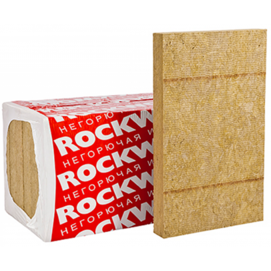 Утеплитель Венти Баттс 50х600х800 Rockwool купить в Уфе