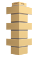 Угол Docke, Standard, Flemish (Флемиш) Жёлтый купить в Уфе