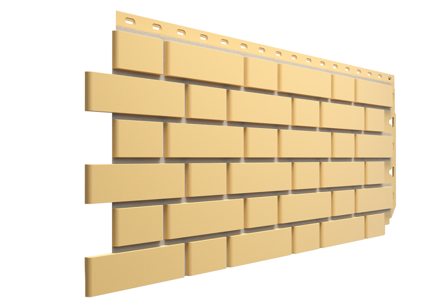 Фасадные панели Docke, Standard, Flemish (Флемиш) Жёлтый купить в Уфе