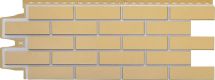Фасадные панели Grand Line, Клинкерный кирпич Design, Песочный, шов RAL 7006 