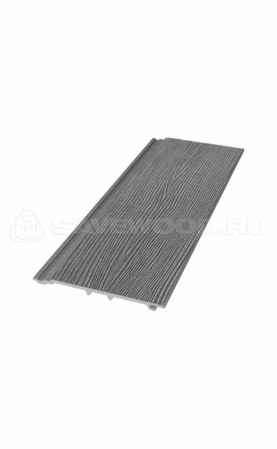 Сайдинг из ДПК SaveWood, SW Cedrus (R), Пепельный купить в Уфе