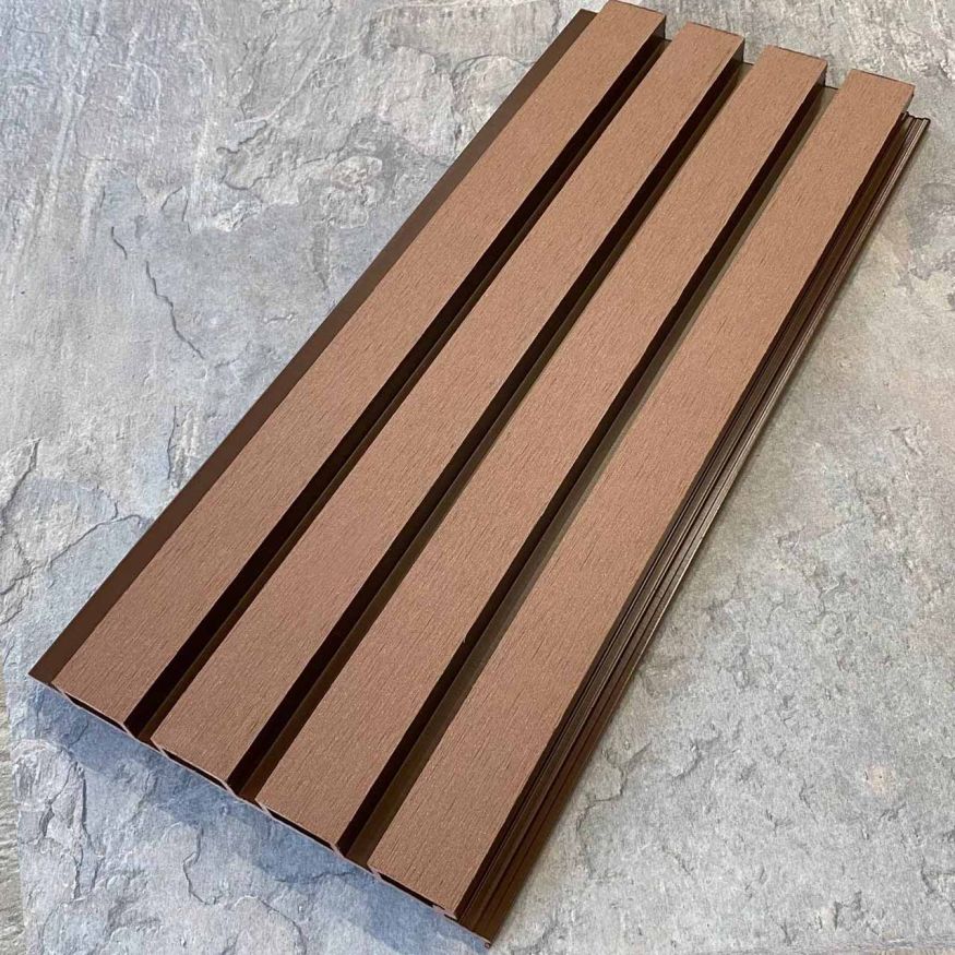 Фасадная реечная панель EasyDecking, Wood-X, Коричневый купить в Уфе