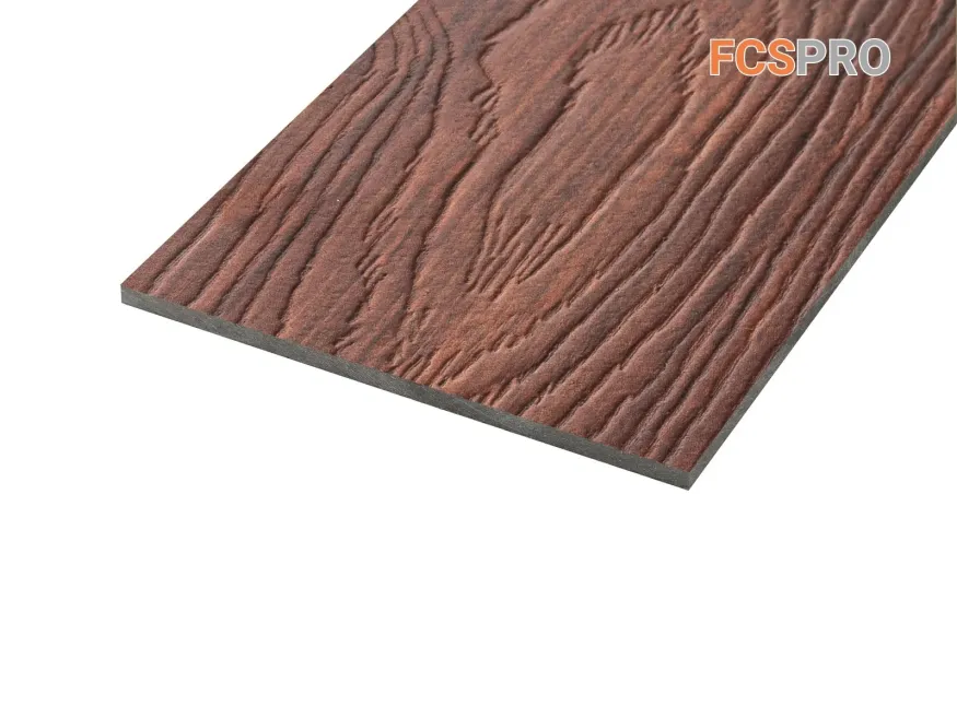 Фиброцементная панель FCSPRO Decor Wood Золотой орех купить в Уфе