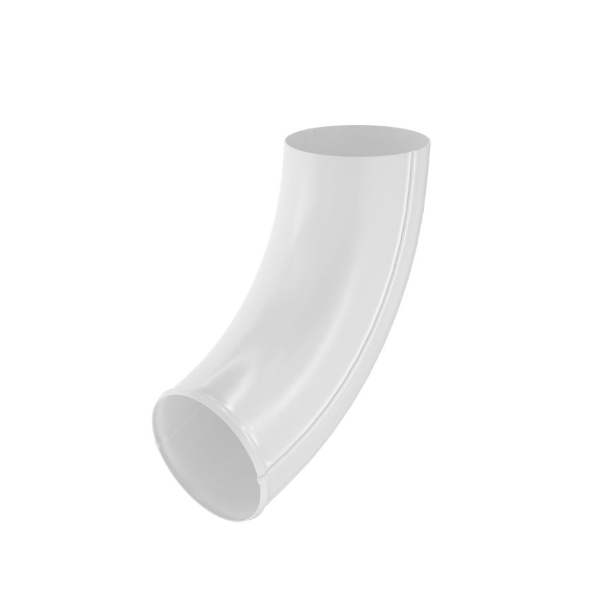 Отвод трубы Aquasystem, PU MATT, RAL 9003 Белый 150/100 купить в Уфе