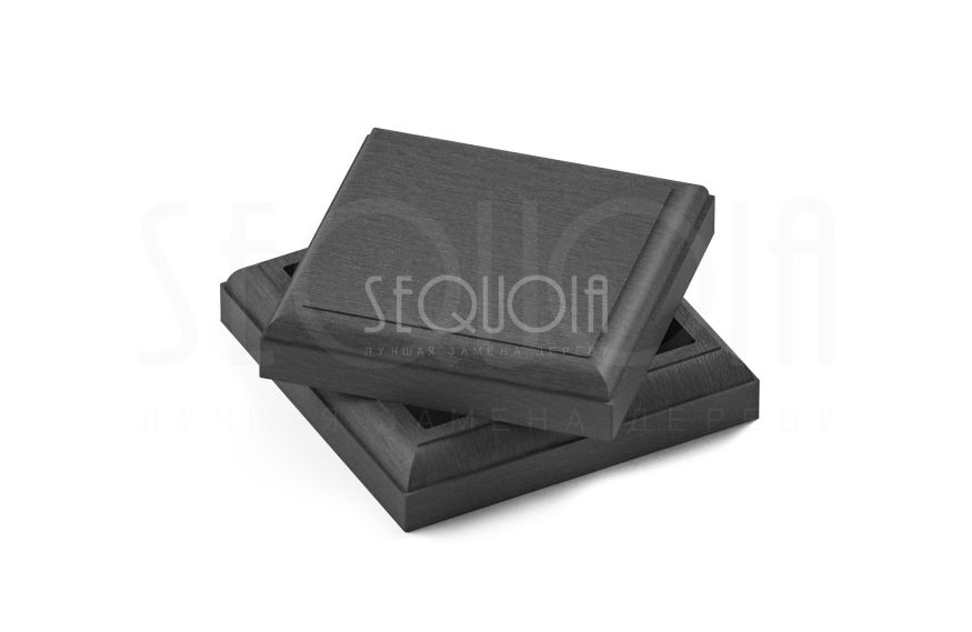 Комплект крышки и юбки для столба SEQUOIA GRAY купить в Уфе