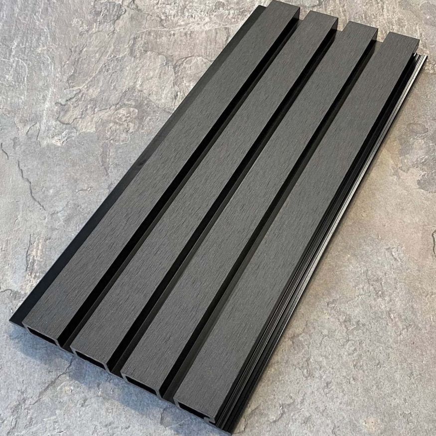 Фасадная реечная панель EasyDecking, Wood-X, Черное дерево купить в Уфе