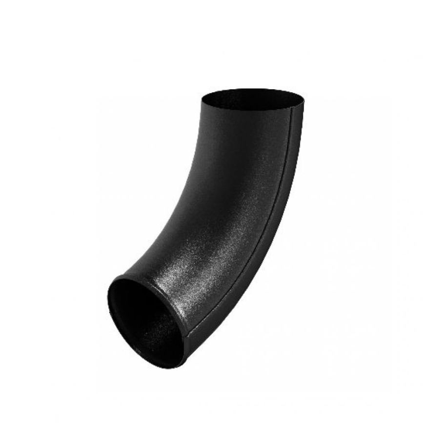 Сливное колено Aquasystem, RAL 9005 Черное 125/90 купить в Уфе