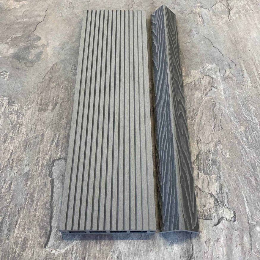 Террасная доска ДПК EasyDecking, Wood-X, Серый купить в Уфе