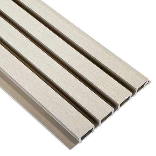 Фасадная реечная панель EasyDecking, Wood-X, Бежевый купить в Уфе