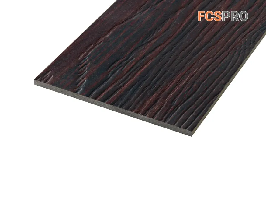 Фиброцементная панель FCSPRO Decor Wood Обожженное дерево купить в Уфе