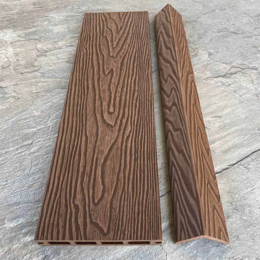 Террасная доска ДПК EasyDecking, Wood-X, Коричневый купить в Уфе