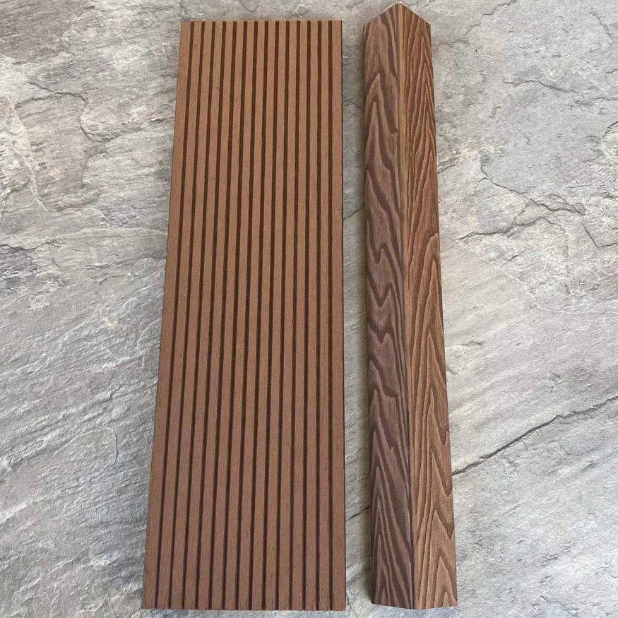 Террасная доска ДПК EasyDecking, Wood-X, Коричневый купить в Уфе
