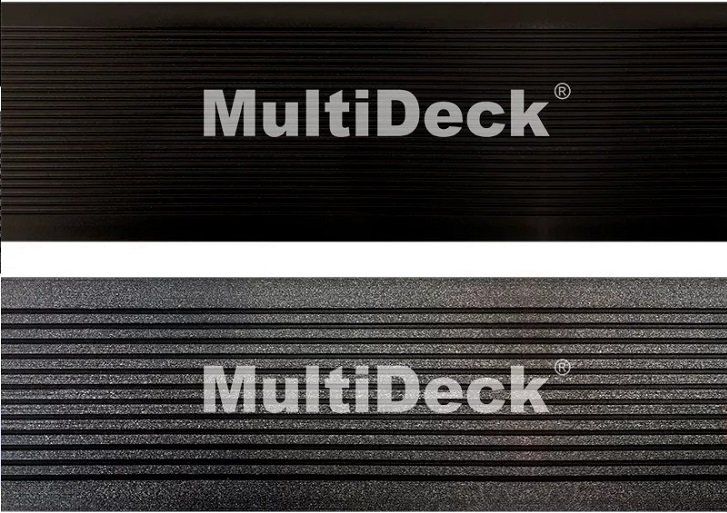 Террасная доска из ДПК MultiDeck Черный бархатный оттенок купить в Уфе