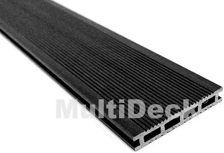 Террасная доска из ДПК MultiDeck Черный бархатный оттенок купить в Уфе
