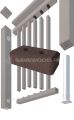 Крепление балясины Savewood купить в Уфе