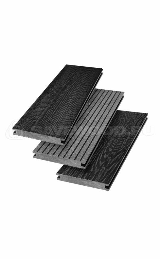 Террасная доска ДПК SaveWood, SW Fraxinus (R), Черный купить в Уфе