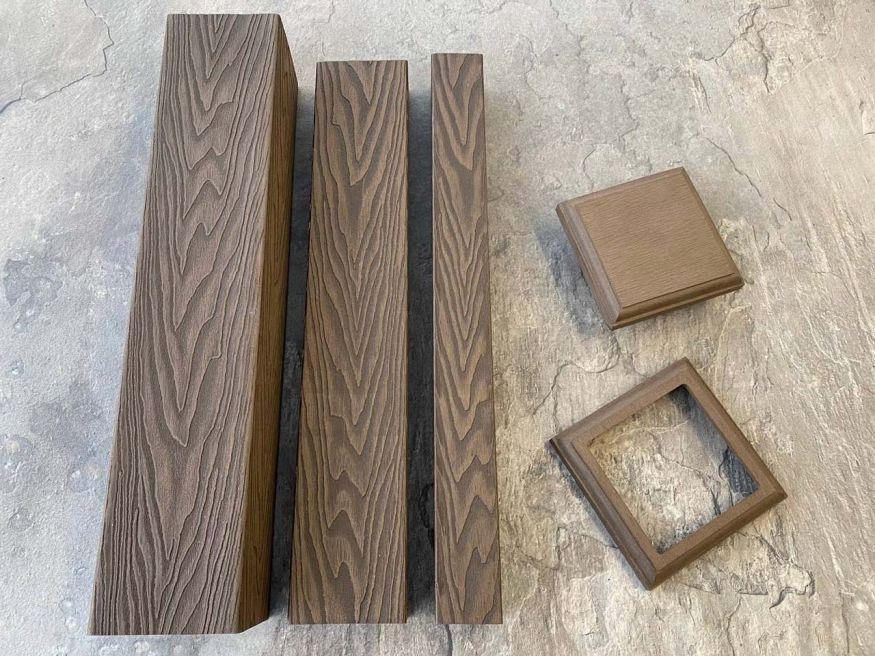 Столб для ограждения из ДПК EasyDecking, Wood-X, Венге купить в Уфе