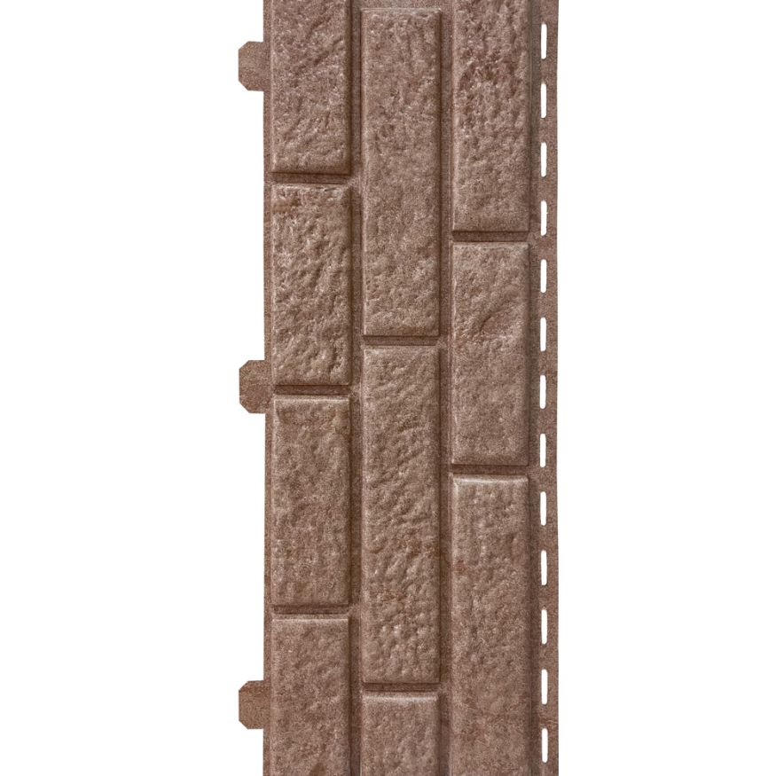 Виниловый сайдинг Fineber, BRICKHOUSE, Песочный купить в Уфе