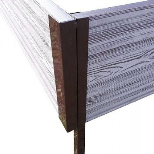 Угловой металлический элемент 90° для доски 150x25 мм Holzhof купить в Уфе