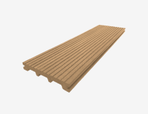 Террасная доска ДПК RusDecking Unodeck Titanio - Орех