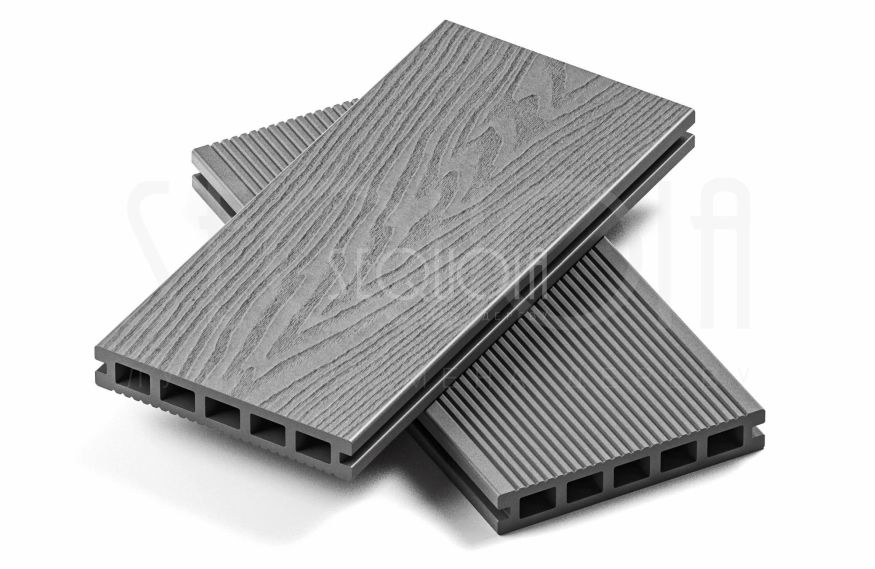 Доска террасная ДПК 3D SEQUOIA Evolution WOOD GRAY купить в Уфе