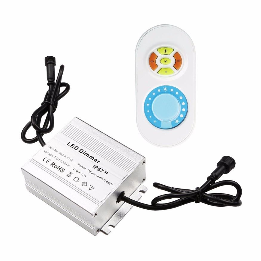 LED Диммер IP67 с дистанционным управлением до 60W Woodvex купить в Уфе