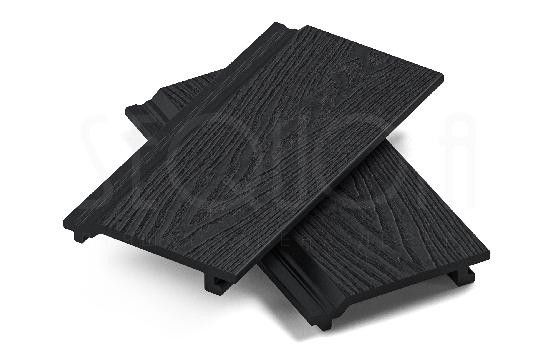 Доска фасадная ДПК 3D SEQUOIA Evolution WOOD BLACK  купить в Уфе