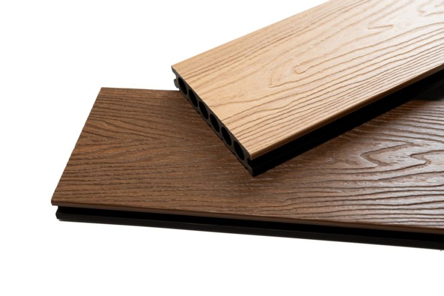 Террасная доска Ecodecking Скай коэкструзия Тик купить в Уфе