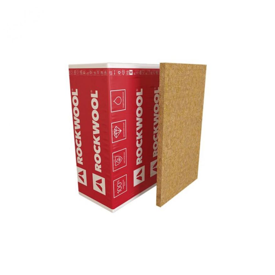 Утеплитель Rockwool ВЕНТИ БАТТС 100х600х1000/4шт/2.4м2/0.24м3 (24упак/палл) Rockwool купить в Уфе