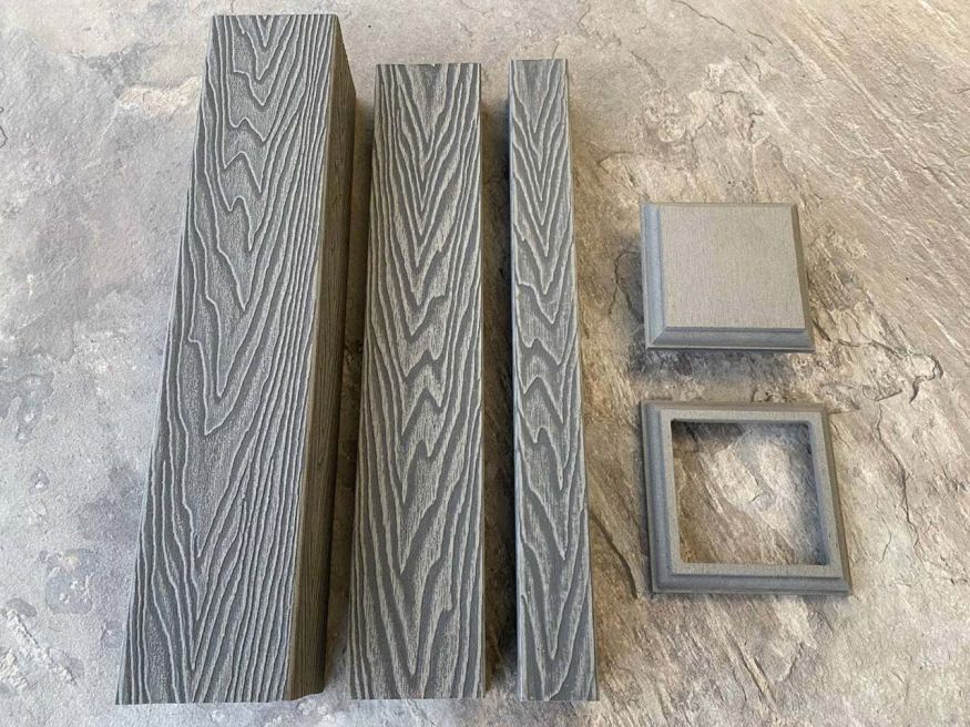 Балясина для ограждений из ДПК EasyDecking, Wood-X, Серый купить в Уфе