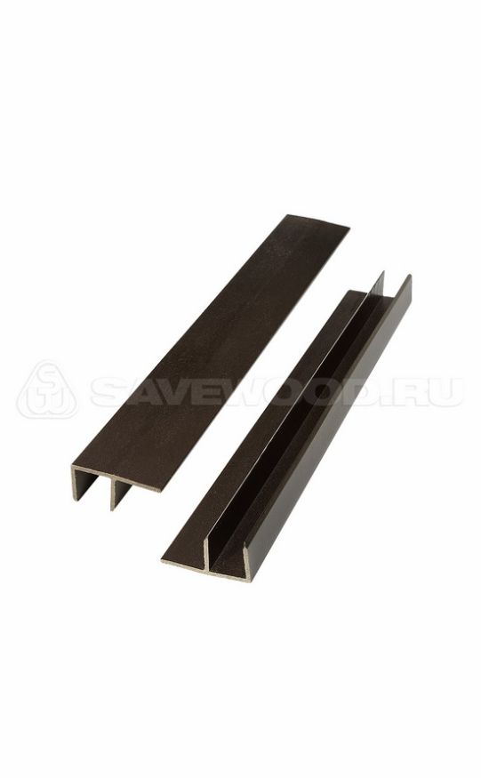 F-профиль ДПК Savewood, Темно-коричневый купить в Уфе