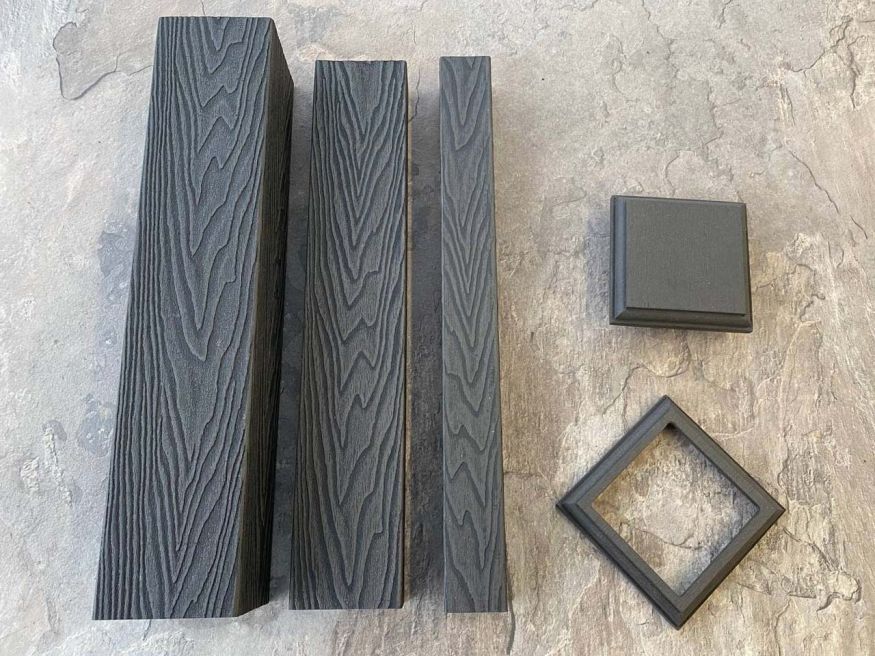 Балясина для ограждений из ДПК EasyDecking, Wood-X, Черное дерево купить в Уфе