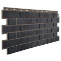 Фасадная панель FineBer, Кирпич облицовочный 3D, Мокрый асфальт купить в Уфе