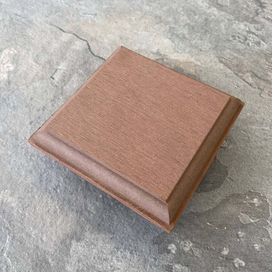 Крышка столба для ДПК ограждений EasyDecking, Wood-X, Коричневый купить в Уфе