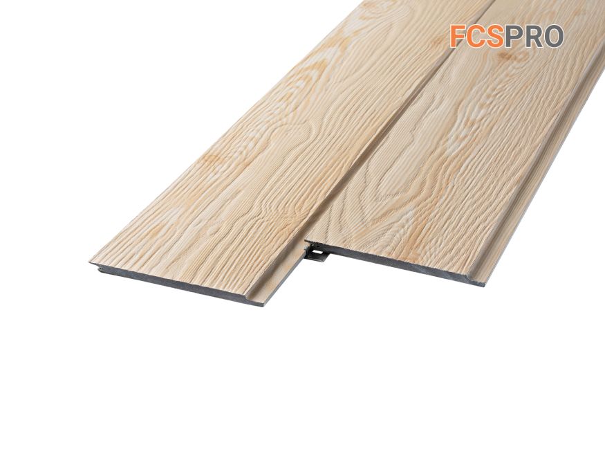 Фиброцементная панель FCSPRO Decor Wood Click Лиственница купить в Уфе