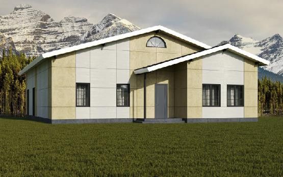 Фиброцементный сайдинг Roofas Board Wood Светлый Песчаник купить в Уфе