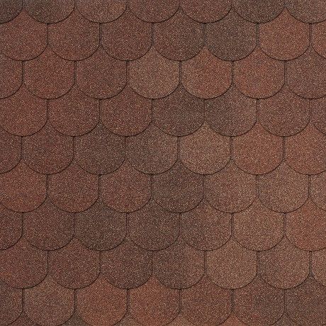 Гибкая черепица Tegola ASSISI terracotta 420 купить в Уфе