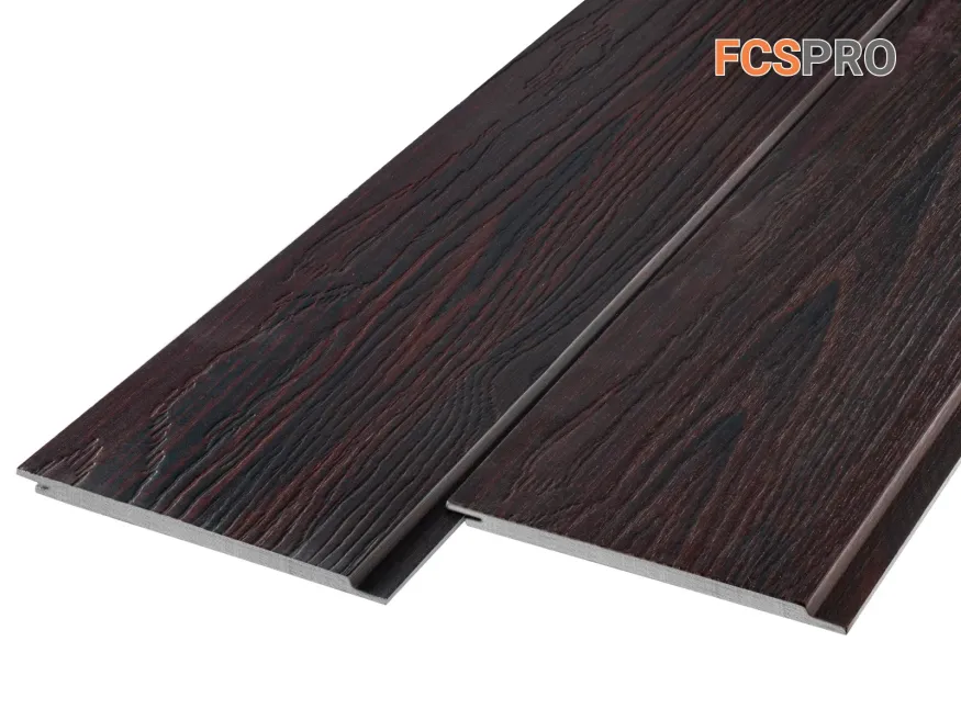Фиброцементная панель FCSPRO Decor Wood Click Обожженное дерево купить в Уфе