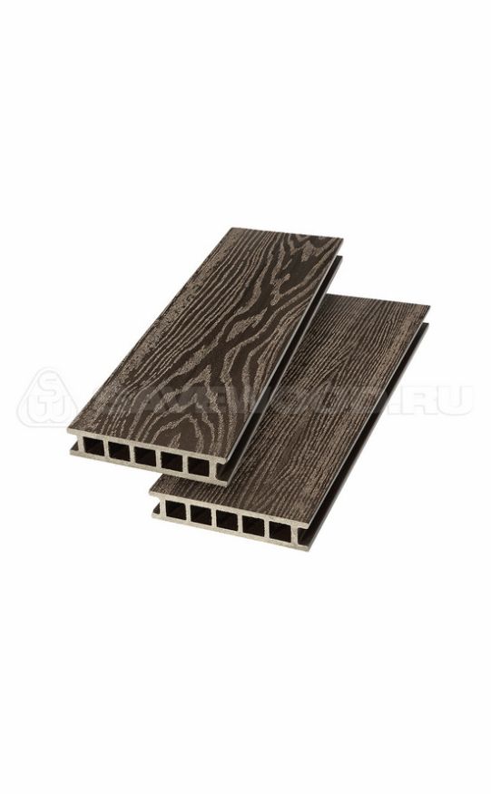 Террасная доска ДПК SaveWood, SW Fagus, Темно-коричневый купить в Уфе
