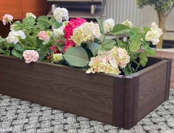 Доска для грядок и клумб из ДПК 3D, 25х150х2950, цвет венге купить в Уфе