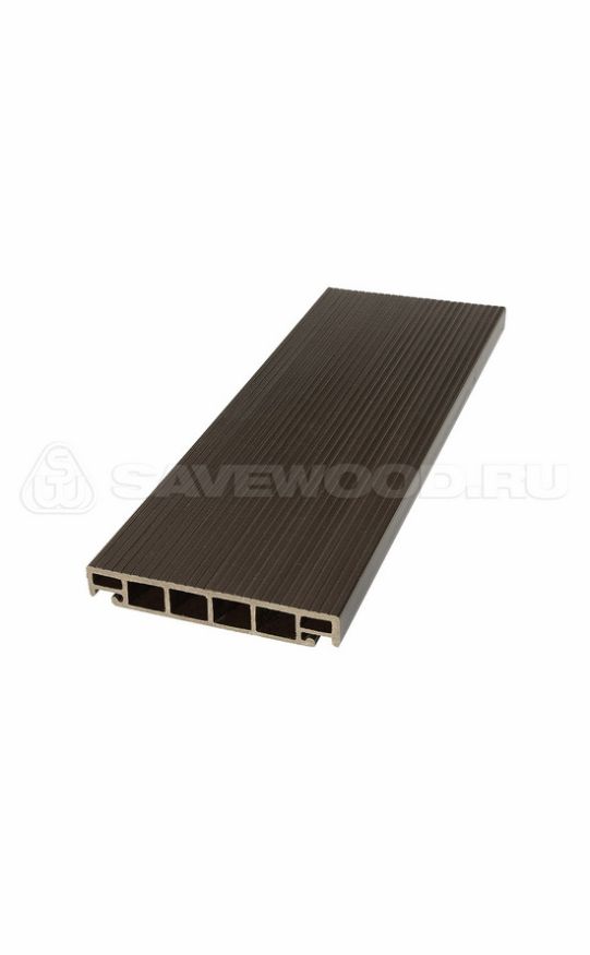 Террасная доска SaveWood, SW Salix, Темно-коричневый купить в Уфе