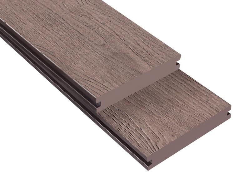 Террасная доска ДПК Outdoor 3D полнотелая NEVADA/CALIFORNIA BROWN коричневый микс. купить в Уфе