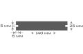 Террасная доска ДПК Outdoor 3D целиковая NEVADA/CALIFORNIA дубовый вариант. купить в Уфе
