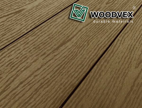 Террасная доска WOODVEX Select из ДПК цвета Кофе купить в Уфе